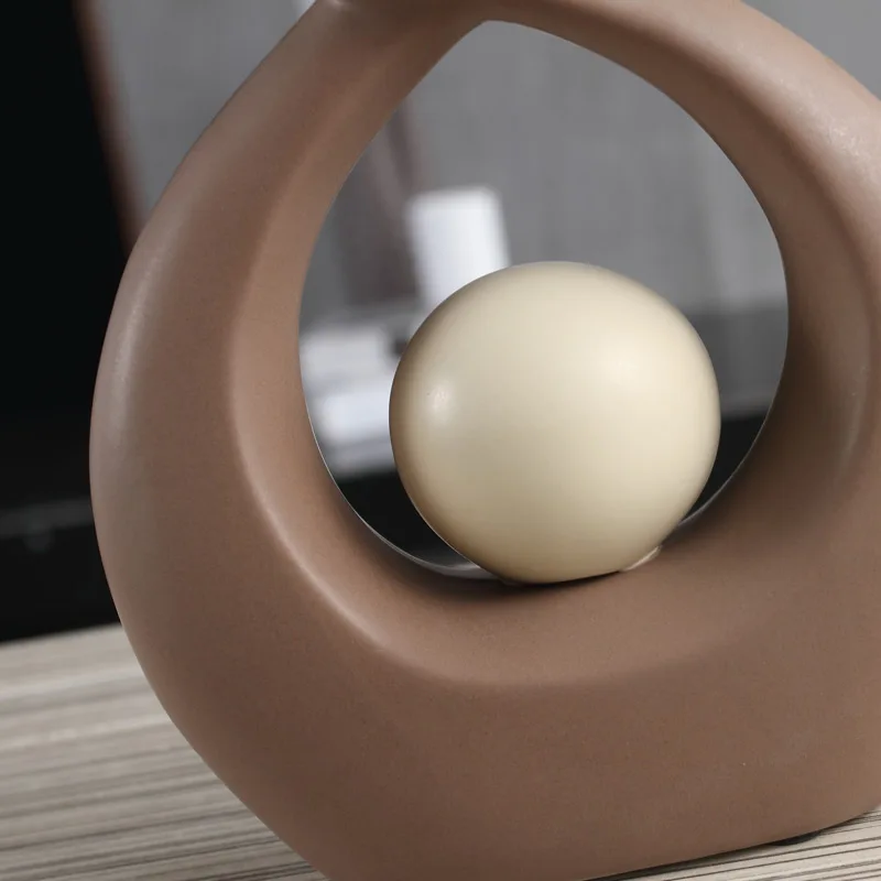 Современные керамические художественные украшения книжная полка для гостиной