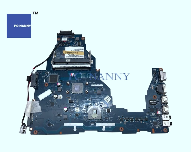 Материнская плата NOKOTION для Toshiba Satellite C660D C665D K000128550 PWWBE LA 6849P|motherboard motherboard|toshiba