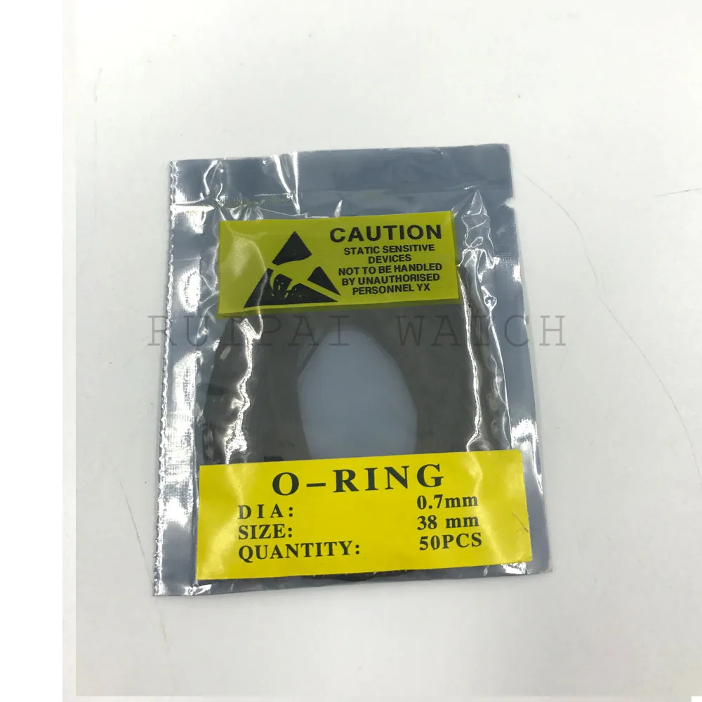0.7mm 50pcs 36mm-40mm O Ring Rubber Seal Washers Waterproof Round Watch Gaskets | Наручные часы