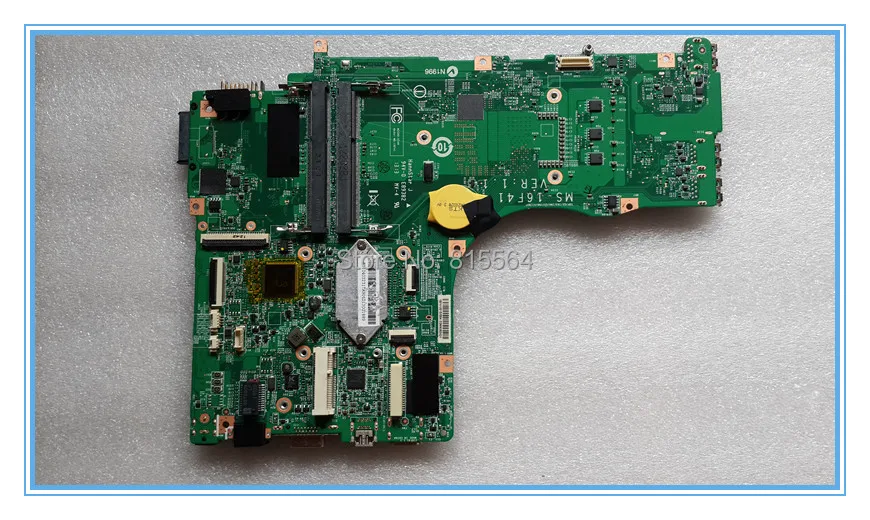 Оригинальная материнская плата для ноутбука MSI VER: 1 0 rPGA947 100% тестирование ЦП |
