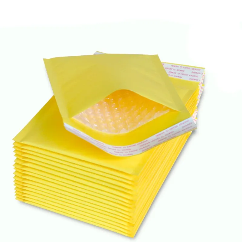 50pcs/lots Bubble Mailers Padded Envelopes Packaging Shipping Bags kraft Mailing Envelope (110*130mm) FREE SHIPPING | Компьютеры и