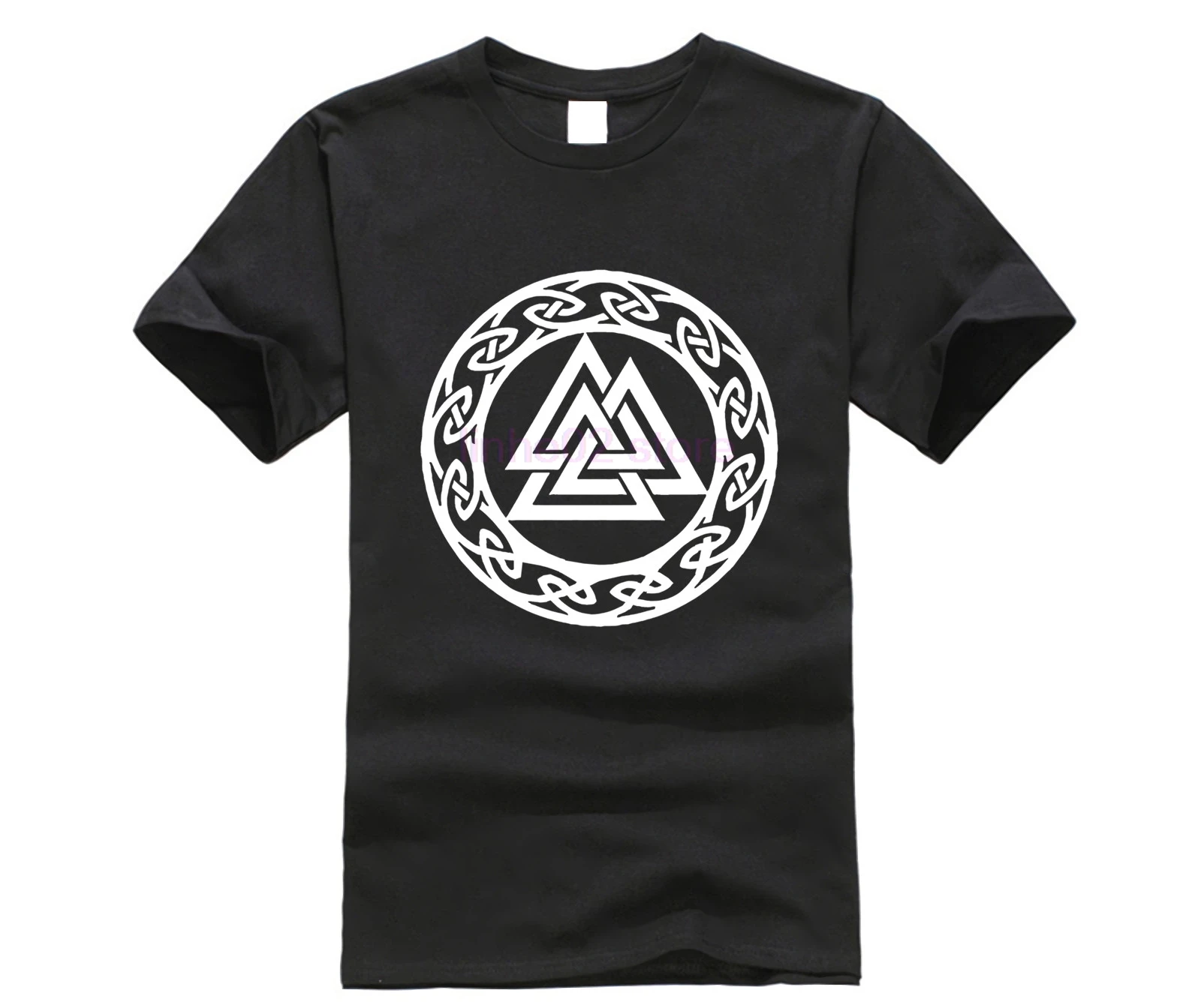 Дизайнерская футболка Valknut Wotan's Knot Runes Odin футболки Kontrast мужские Wotan Mit Uns Vikings топы