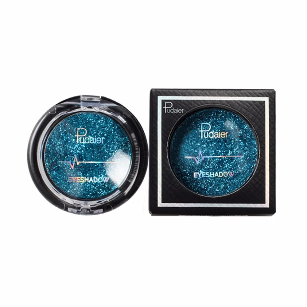 Pudaier Glitter Eyeshadow Shimmer Highlight Loose Powder Female Makeup Cosmetics |