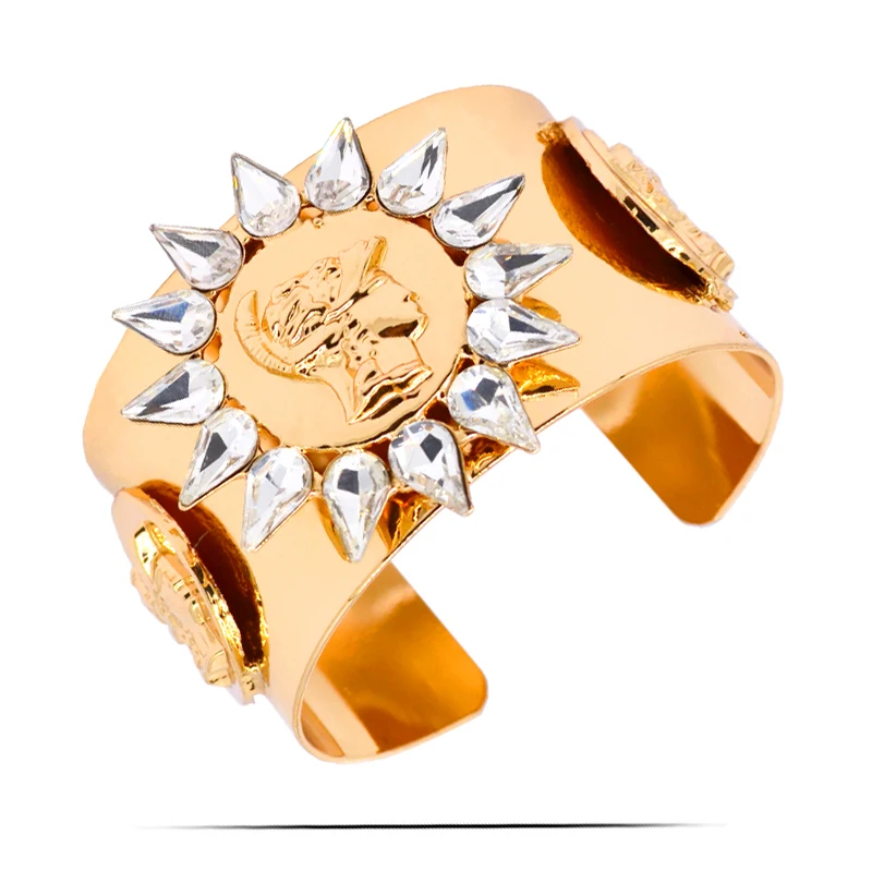 Уличной моды оснастки личности королева Мозаичный кристалл глава широкий версия