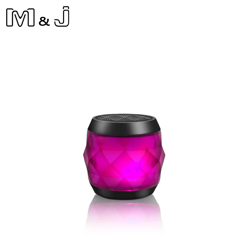 M& J водонепроницаемый беспроводной портативный Bluetooth динамик мини светодиодный аудио стерео звук динамик для iPhone Xiaomi samsung колонка