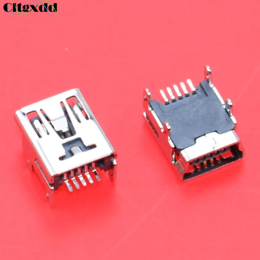 Cltgxdd 1 ~ 100 шт 5P мини USB разъем для зарядки порта V3 порт MP3 MP4 GPS 4 фута DIP 5pin SMT |