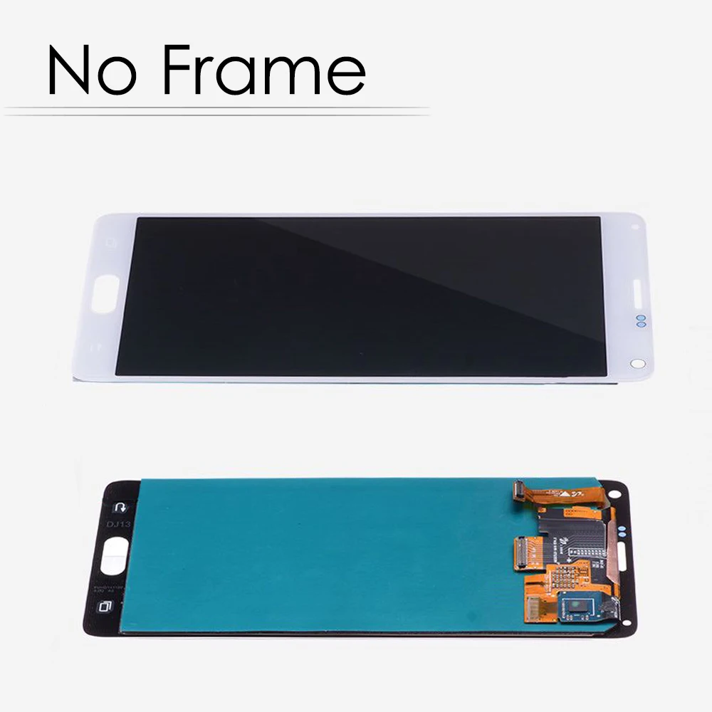 5 7 &quotSuper AMOLED для SAMSUNG Galaxy Note 4 N910A N910F N910H ЖК дисплей сенсорный экран Samsung Note4 с