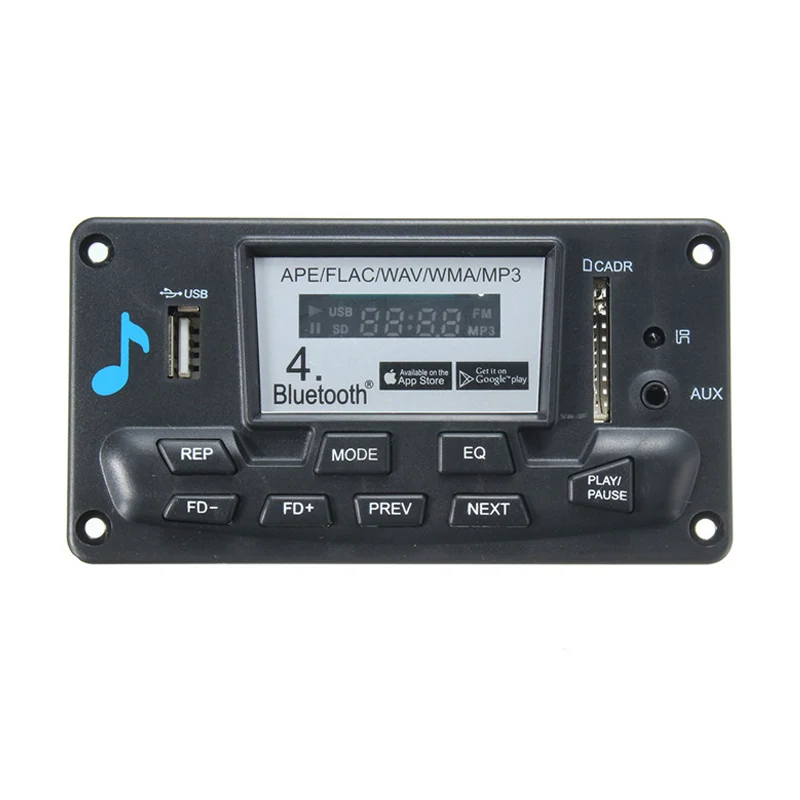 LEORY MP3 bluetooth декодер модуль MP3 WAV WMA APE bluetooth 4,0 аудио DAC декодер функция записи приложение управление телефоном