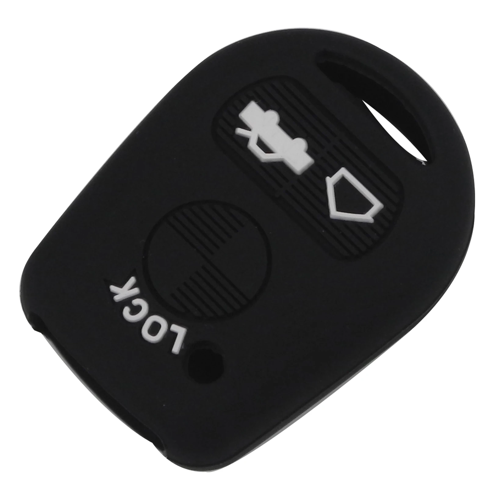 Силиконовый чехол для ключей от машины jingyuqin с 3 кнопками чехол-брелок BMW E31 E32 E34 E36 - Фото №1
