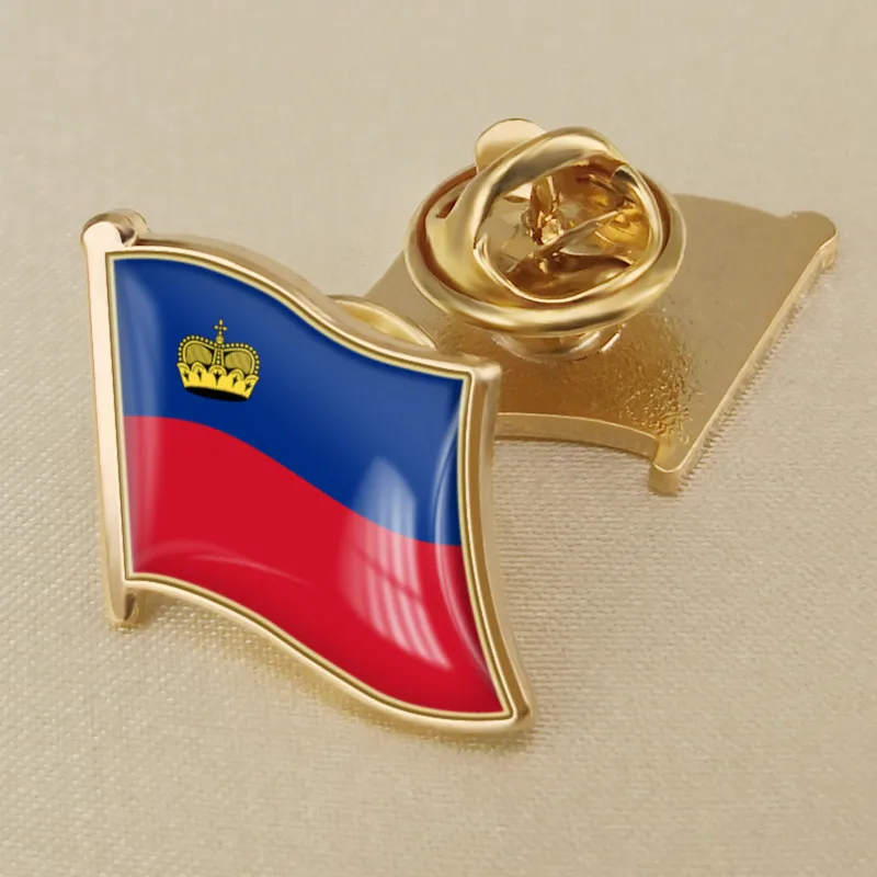 Герб Лихтенштейн Liechtensteiners карта национальный флаг эмблема брошь значки