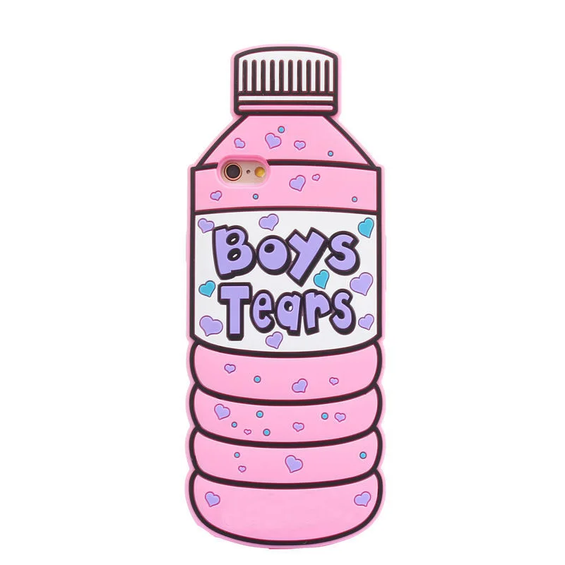 3D мультяшный Мягкий силиконовый чехол Единорог задняя крышка телефона для iPhone 5 5s