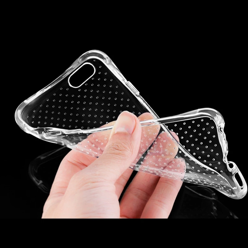 2017 подушка безопасности прозрачный Кристальный противоударный чехол для iPhone 5 5S