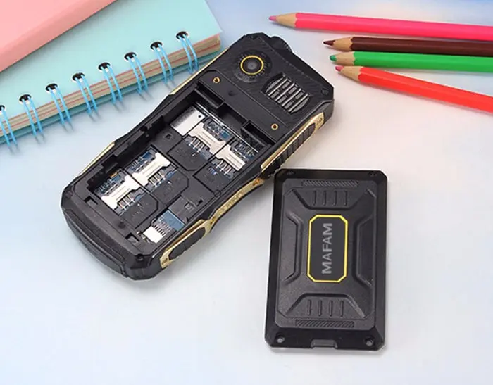Mafam M1 4 sim-карт ожидания мобильный телефон sim квад четыре sim-карты WhatsApp fm DV реальные