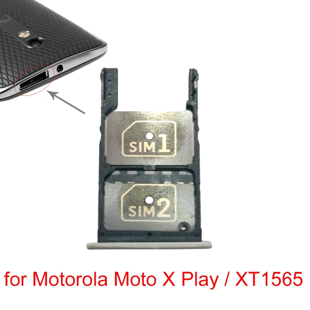 H Новинка для Motorola Moto X Play/XT1565/X Style/XT1575/Z Force/Z Play/Z2 Force/Moto Z 2 лоток sim карт + памяти Micro SD
