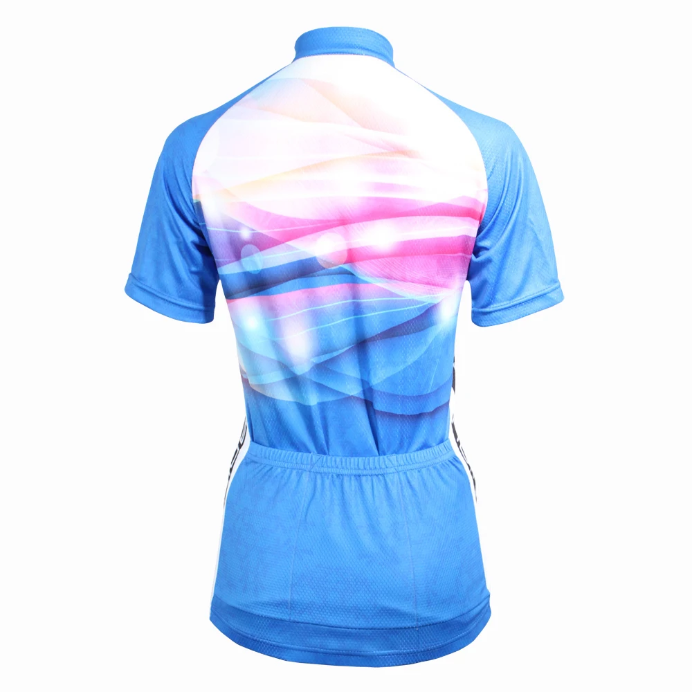 Бесплатная доставка новинка Женская дышащая велосипедная майка Удобная синяя