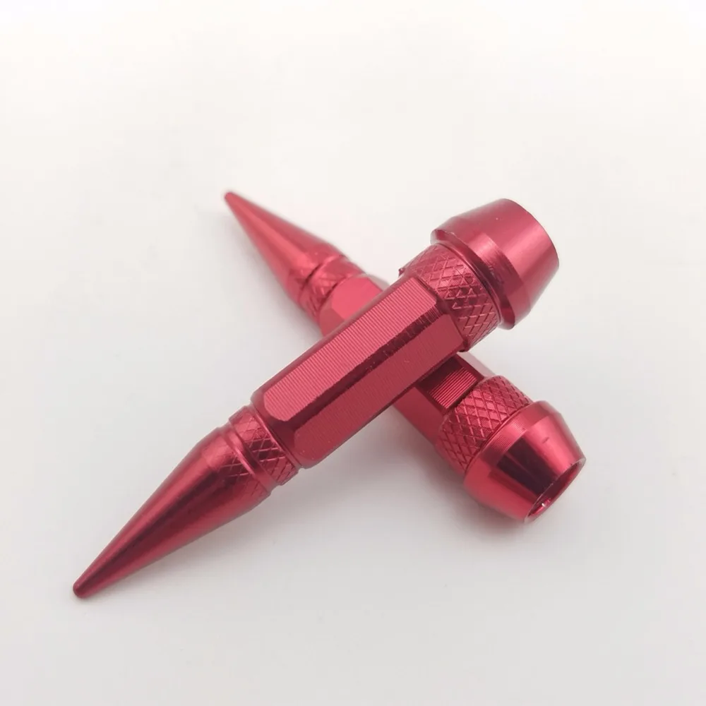 4 шт./компл. универсальные кованые алюминиевые колпачки клапана для