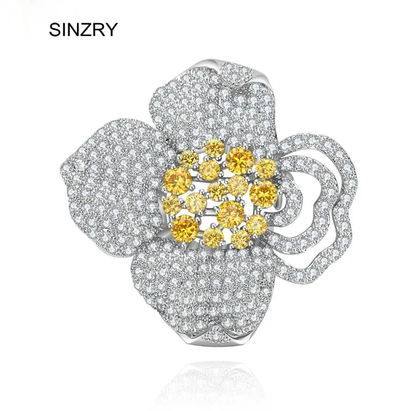 SINZRY горячие ювелирные изделия кубического циркония микро проложенный свадебный