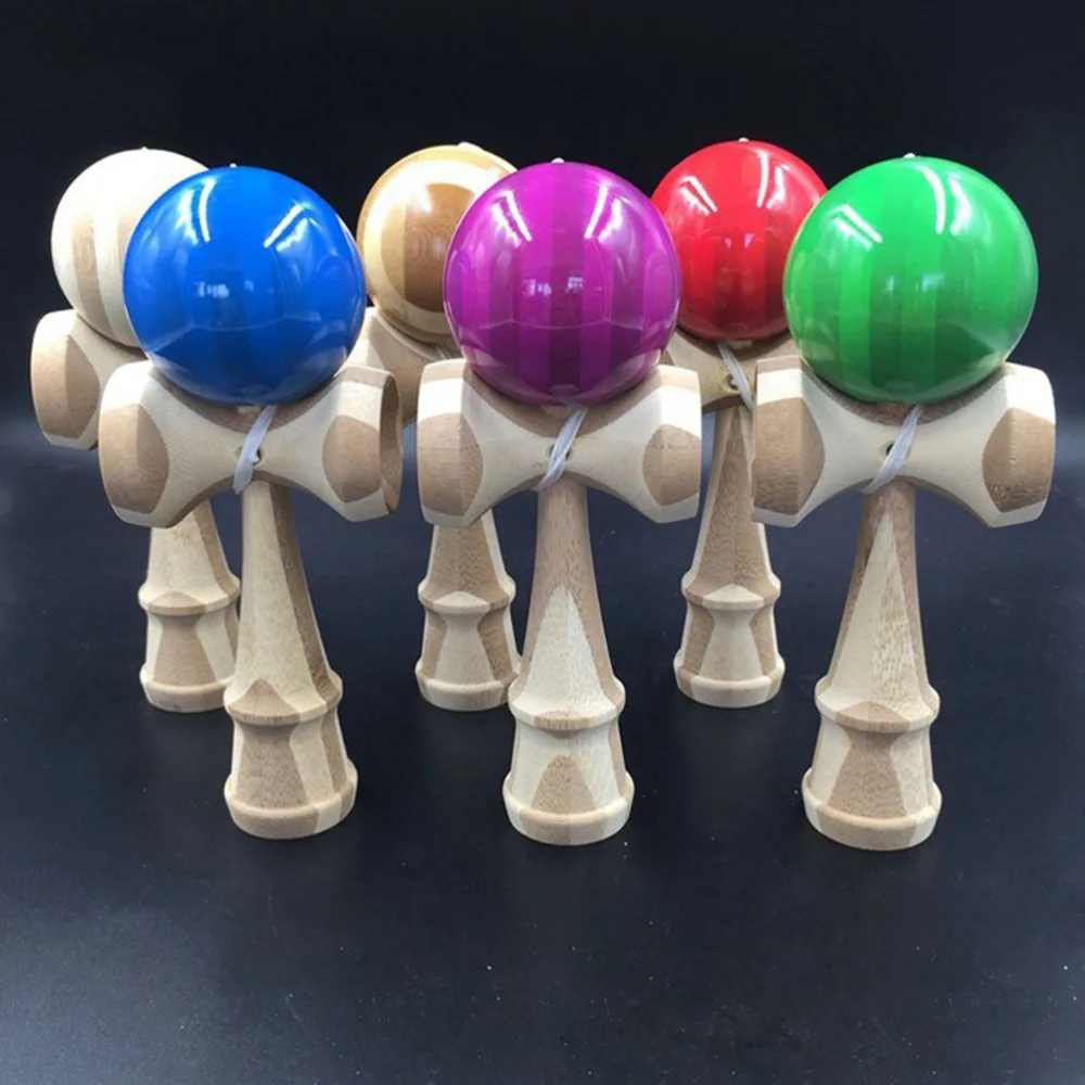 Игровой мяч ZTOYL бамбуковый Джамбо Kendama Нефритовый шар для взрослых японская