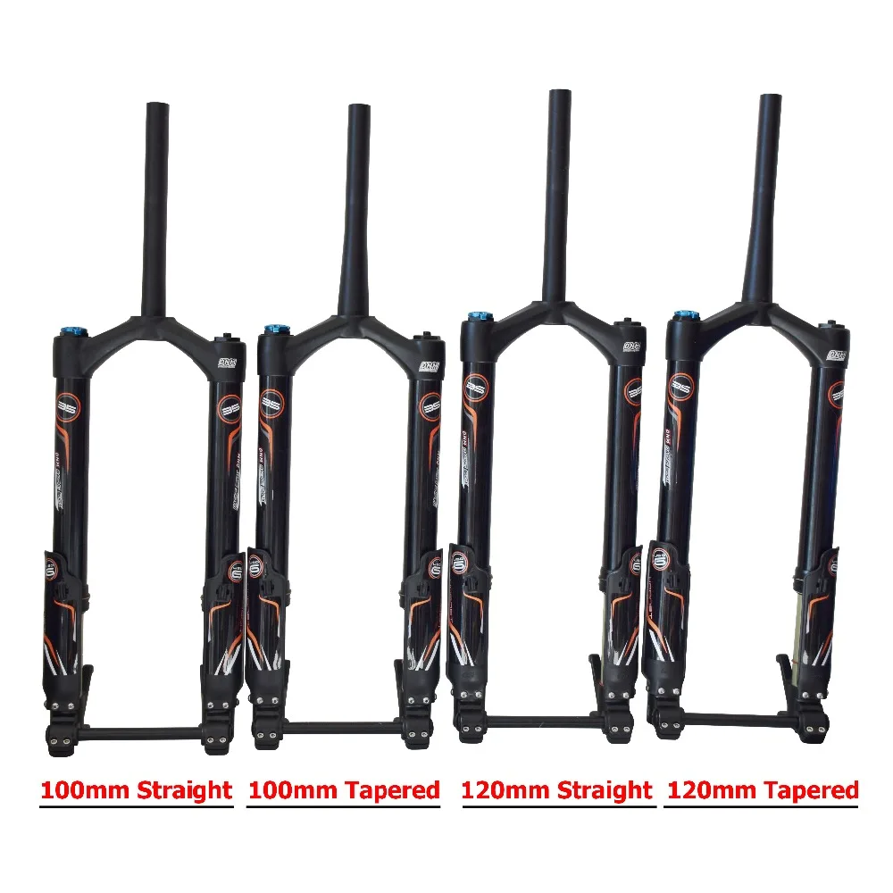 26 &quotx 4 0&quot DNM алюминиевый сплав MTB Снег велосипед пневматическая подвеска вилка