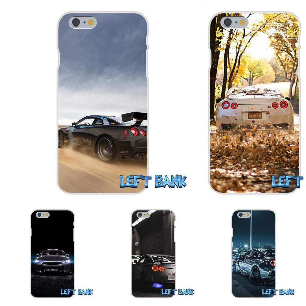 JDM автомобильный NISSAN GTR Металлический Мягкий Силиконовый ТПУ прозрачный чехол