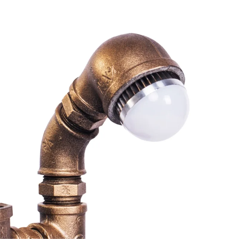 Популярная промышленная настольная лампа в стиле стимпанк на заказ светодиодная