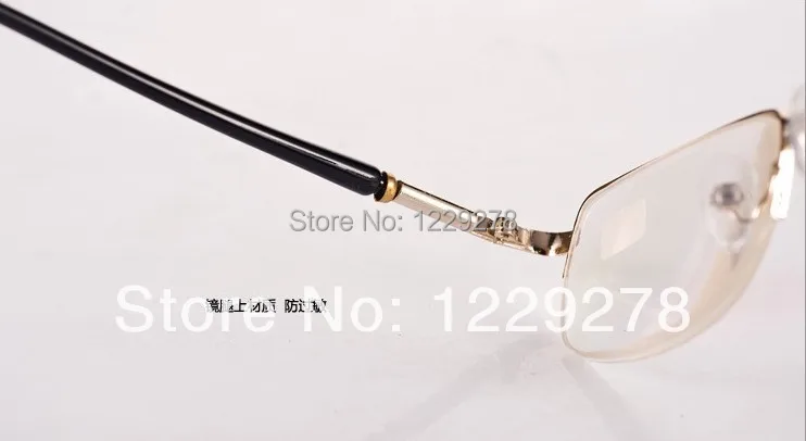 Retail free shipping high quality hot selling half frame PC temple brand reading glasses | Тематическая одежда и униформа