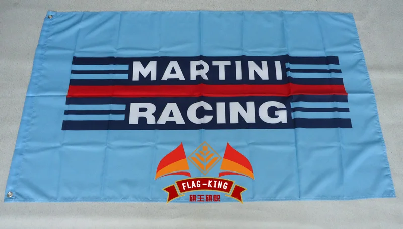 Martini Гонки синий флаг 90*150 см полиэстер мартини баннер|racing flag banner|racing bannersracing |