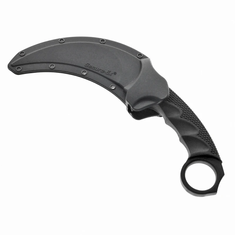 DuoClang нож из холодной стали Karambit из AUS-8A стали, тигровый Кратон и гривори с ручкой, ножи для выживания в пустыне CS GO