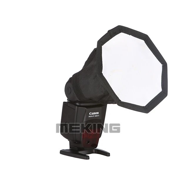 Софтбокс Meking 14 см/дюйма для вспышки Speedlite восьмиугольный софтбокс с сумкой