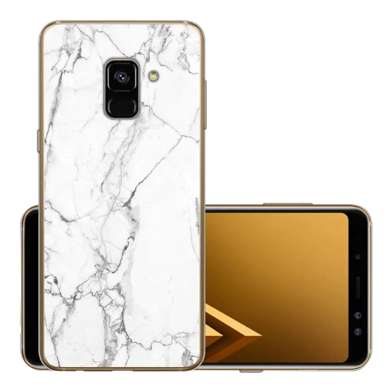 CROWNPRO чехол для samsung A8 чехол мягкий силиконовый TPU 6," для Fundas samsung Galaxy A8 Plus чехол для телефона чехол - Цвет: BDL