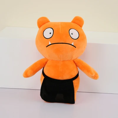 Оранжевый 28 см/45 см Uglydoll мультфильм аниме Ox Moxy Babo плюшевые игрушки Uglydog Мягкие плюшевые куклы Подарки для детей рождественские подарки - Цвет: Оранжевый