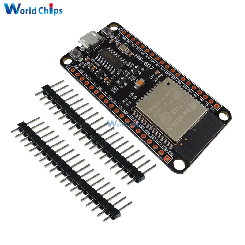 ESP 32 ESP32 Беспроводной Wi Fi Bluetooth 2 4 ГГц CP2102 микро usb макетная плата двухъядерный
