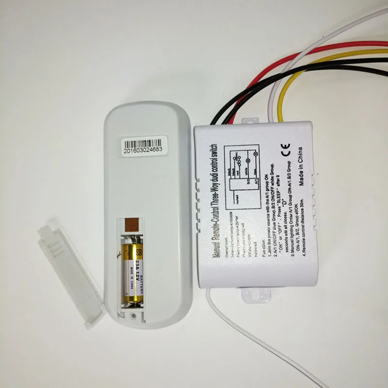 2016 433 МГц двухсторонний умный дистанционный выключатель света 220 В дальность