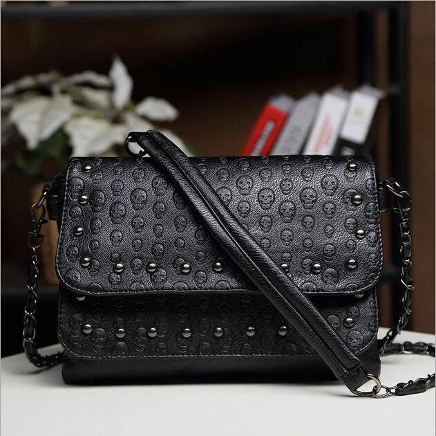 Женская Сумка stacy с заклепками в стиле панк|bag hot sale|rivet shoulder bagbag ladies |