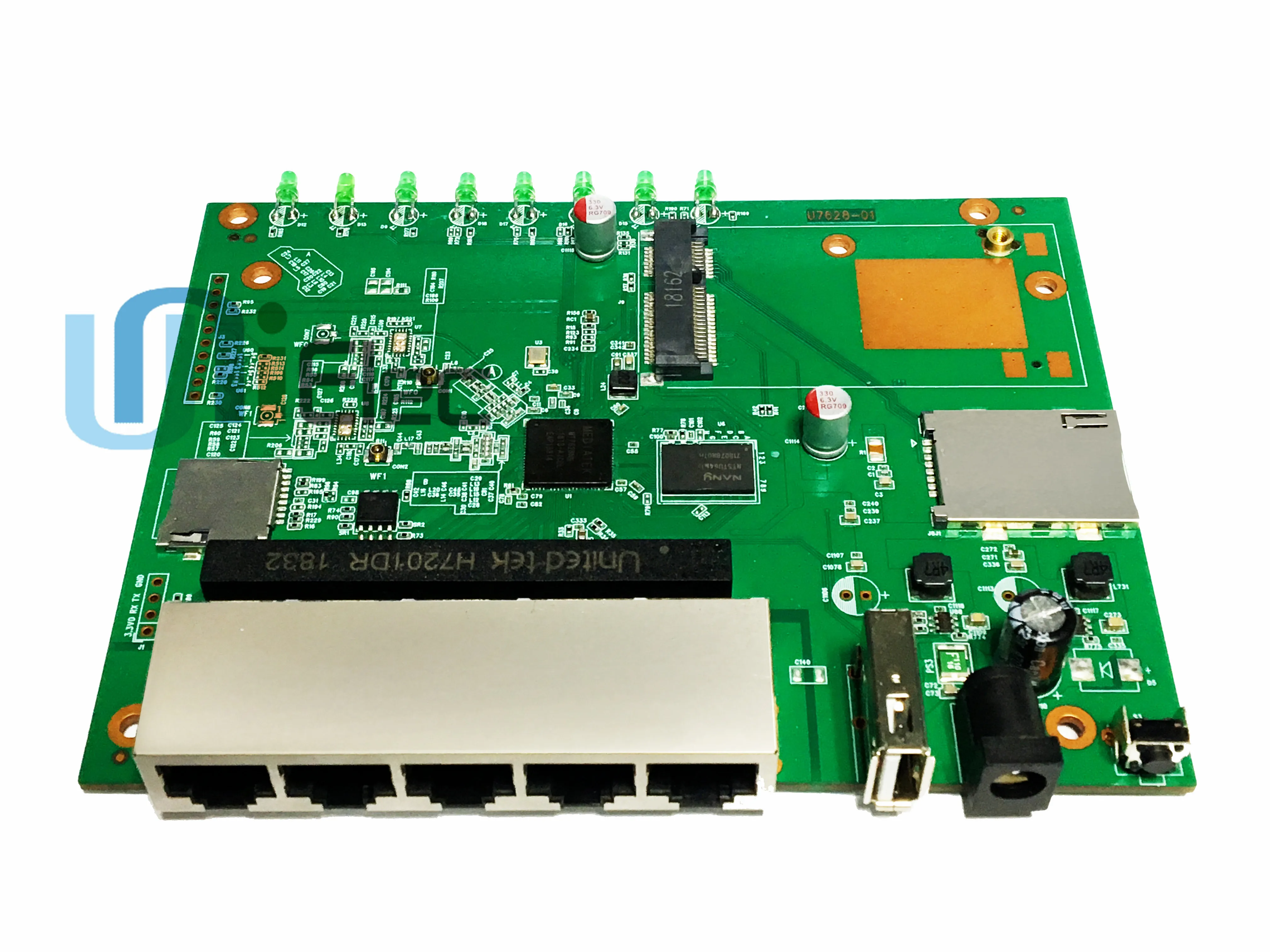 MTK MT7628 2,4G 2T2R AP маршрутизатор wifi OpenWrt MT7612 MT7615 MT7628 чипсет печатная плата pcba ODM OEM низкая стоимость пользовательская sim-карта