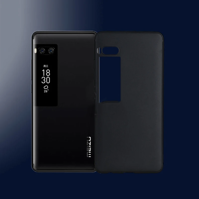 ультра тонкий Мягкий силиконовый чехол на meizu Pro 7 чехлы силикон штейн матовый