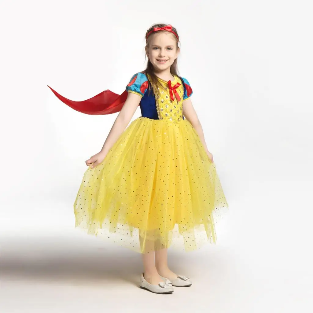 Kinder Mädchen Schnee Kleid für Prom Prinzessin Baby Geschenke Intant Party Kleidung Phantasie Teenage | Тематическая одежда и