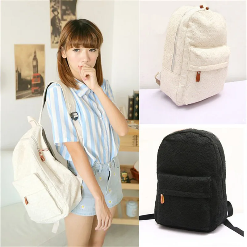 2020 женские кружевные рюкзаки холщовая школьная сумка на плечо для девушек