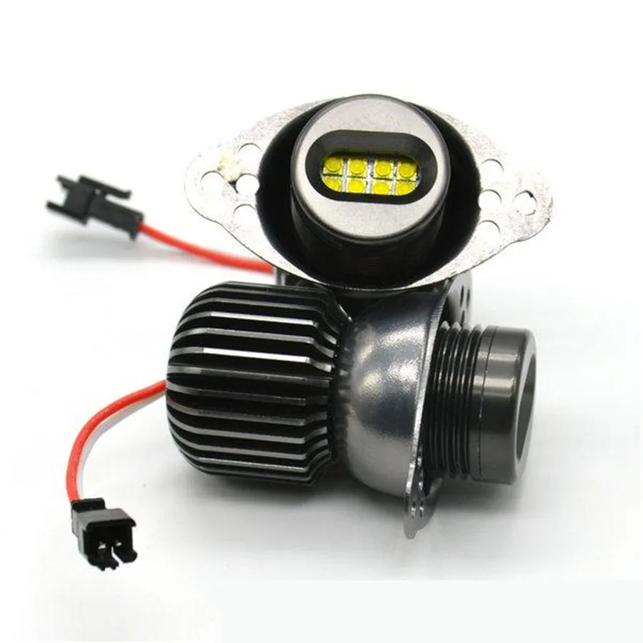 Krator 2x80W светодиодный галогенные лампы 6000K белый светильник ангельские глазки чип