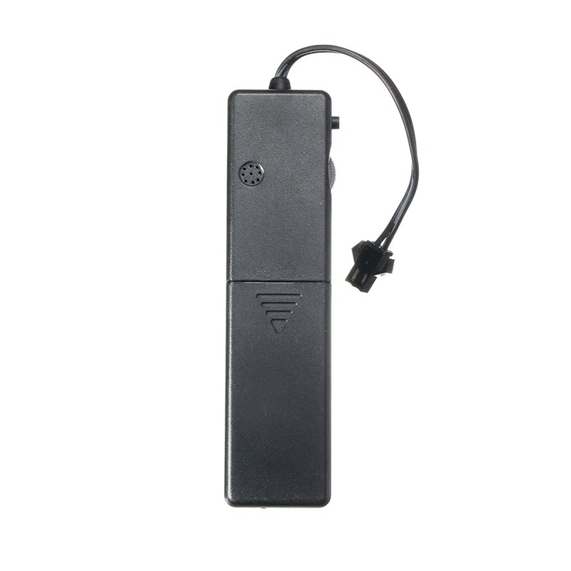CLAITE светодиодный держатель батареи USB Звуковая активация контроллер для светодиодный El провода свечение гибкий неоновый DC 3 в
