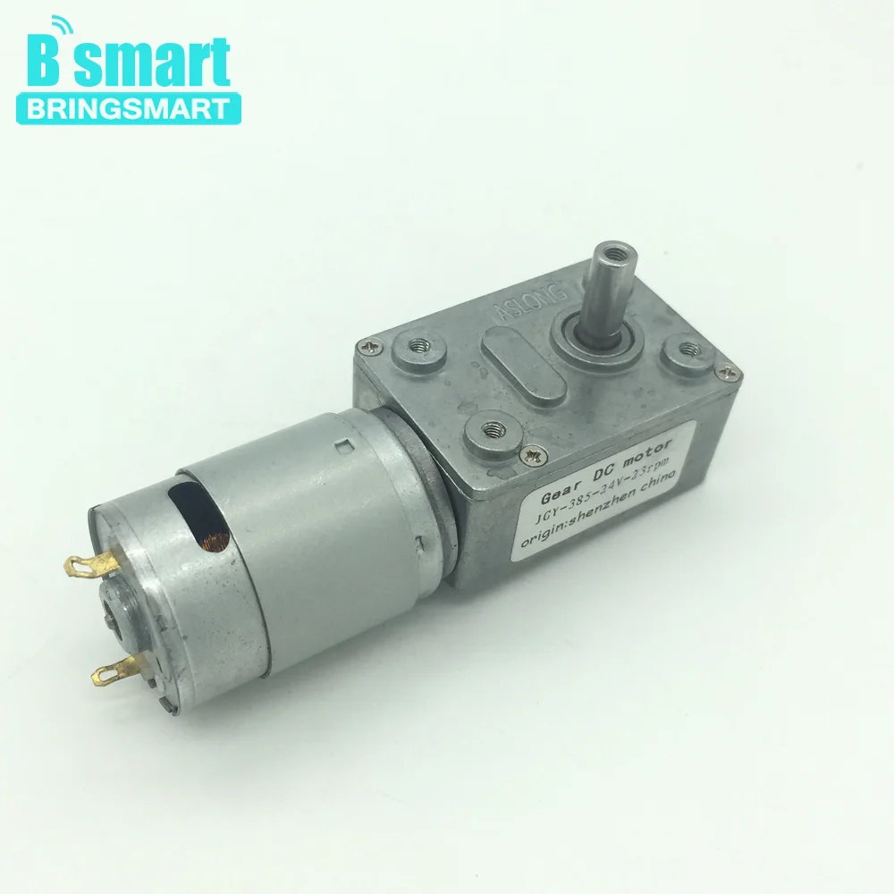 JGY385 8-200 об/мин червячный мотор с высоким крутящим моментом мотор редуктор электронный двигатель DIY часть вращающийся стол блокирующий механизм двери двигателя