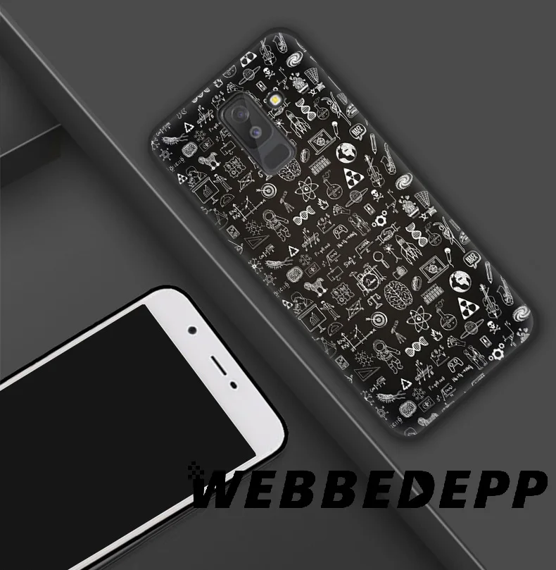 WEBBEDEPP Smoke Culture E mc2 Мягкий силиконовый чехол для Samsung Galaxy A9 A8 A7 A6 Plus 2018 A5 A3 2017 2016 Note 9 8 |