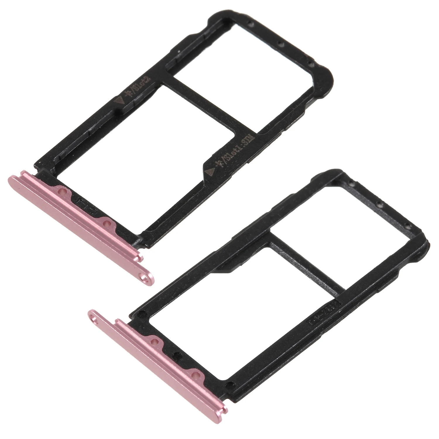 Dulcii OEM Dual SIM MicroSD Card Tray Slot Repair Part for Huawei nova 2 - Gold | Мобильные телефоны и аксессуары