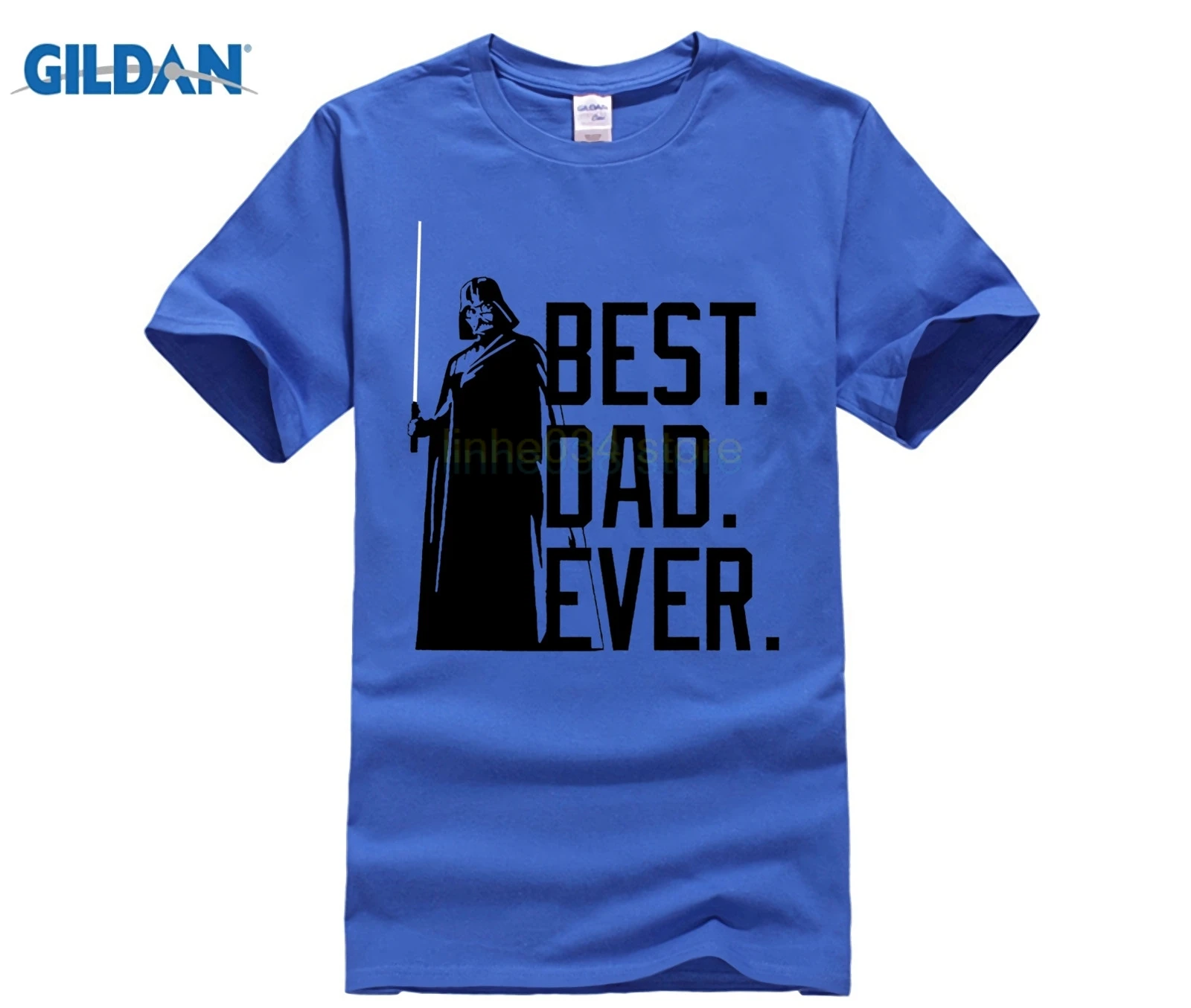 День рождения это оригинальная и уникальная футболка с надписью Best Dad Ever Star