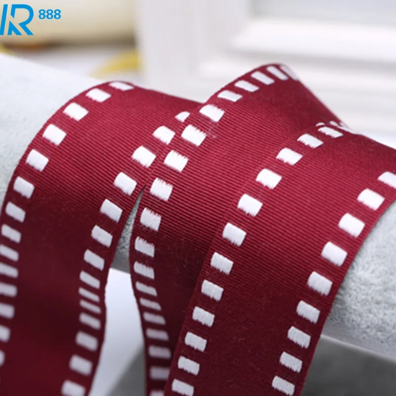 Репсовые ленты в горошек 40 мм/4 см|handmade tape|ribbon diyrib ribbon |
