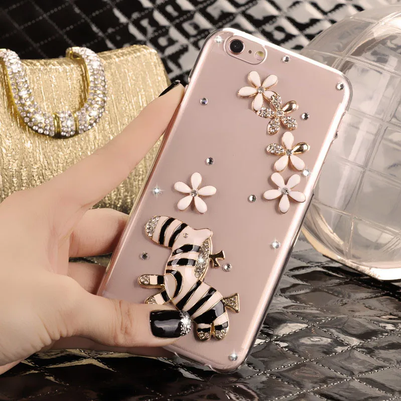 3D Блестящий чехол с кристаллами и бриллиантами для Apple iPhone XS MAX X XR 8 7 6s 6 Plus 5c 5 5S SE 4 4S