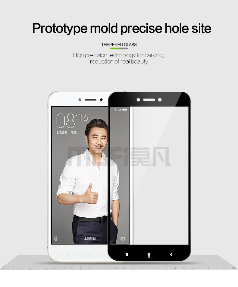 Для xiaomi redmi 4x, закаленное стекло,, Mofi, полное покрытие, Защита экрана для redmi 4X Pro, закаленное стекло, защитная пленка