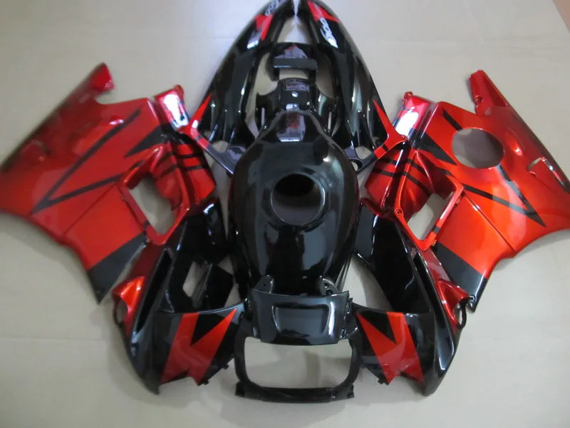 Набор обтекателей для мотоцикла HONDA CBR600F2 91 92 93 94 CBR600 F2 CBR 600F2 1991 1994 ABS красный черный