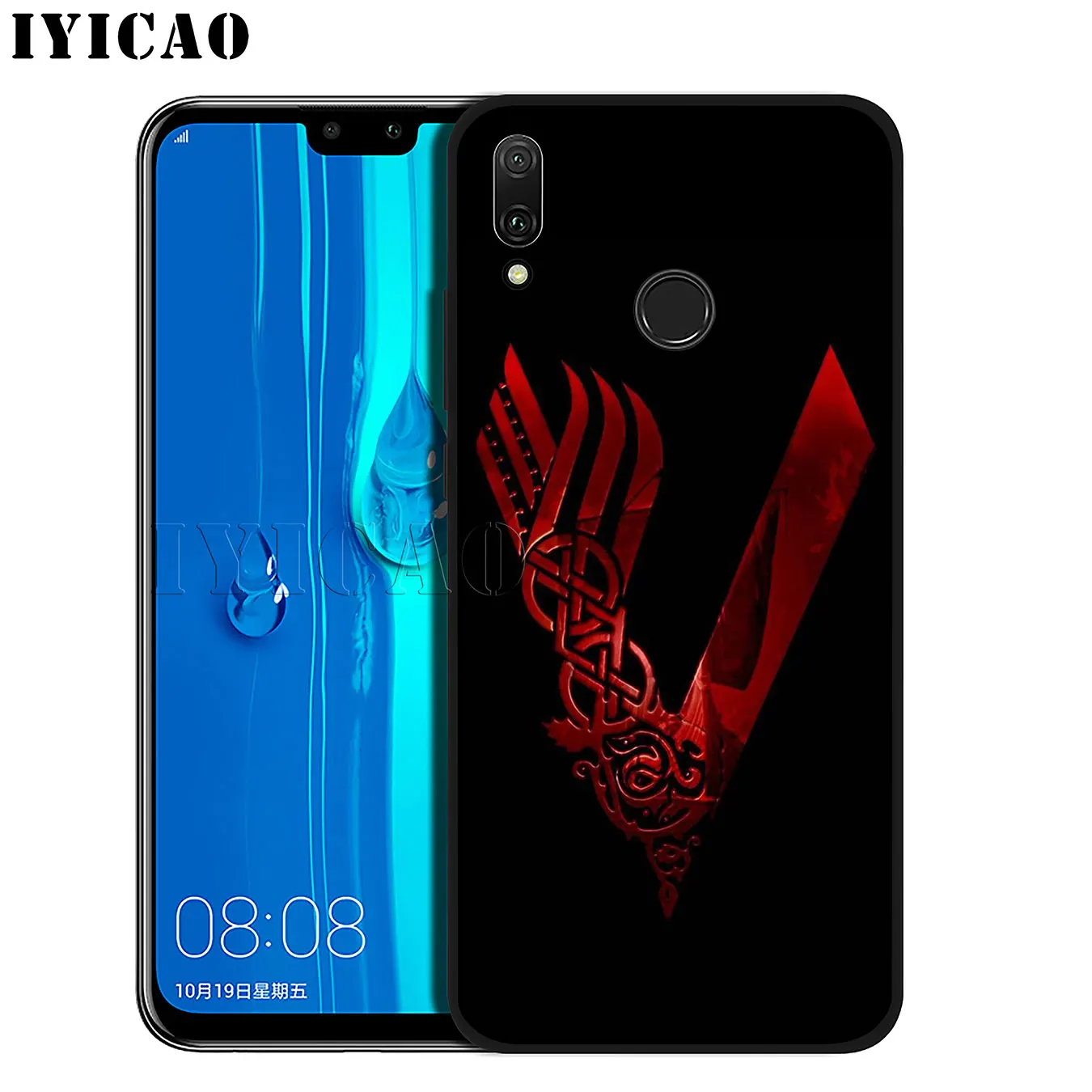 IYICAO Vikings Series lovely Soft Silicone Phone Case for Huawei Mate 30 20 10 Pro Nova 5I 5T 5 4 4E 3i 3 2i Lite Smart |