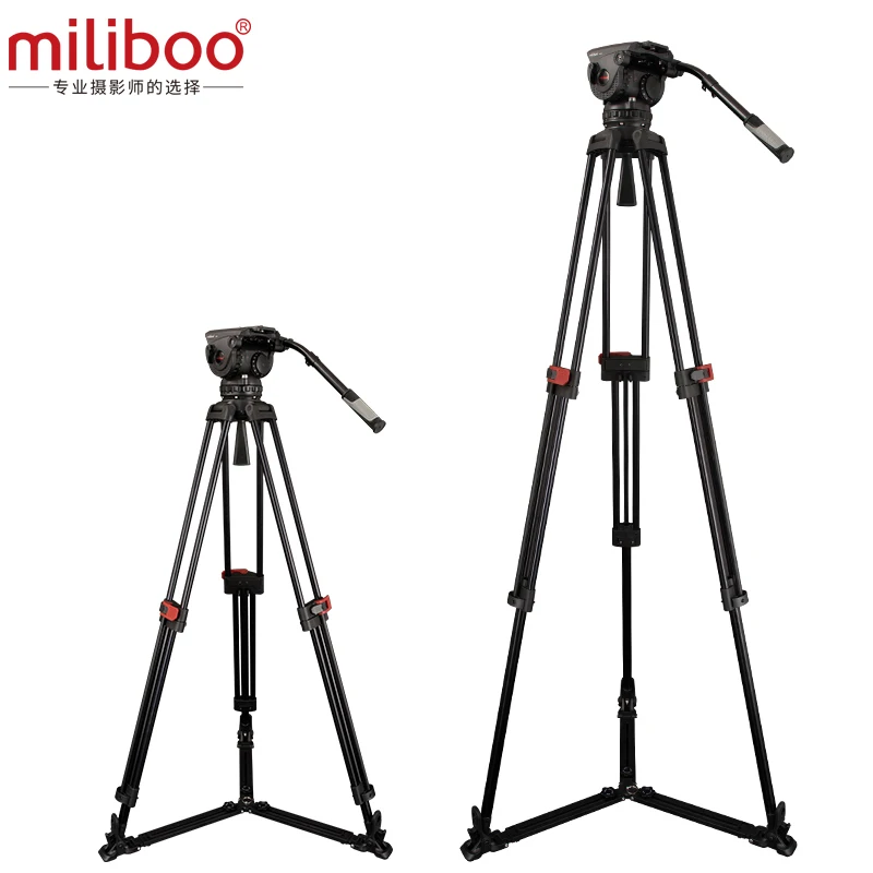 Miliboo M8DL/M8DT алюминиевый штатив из углеродного волокна для профессиональной